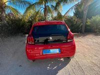 Usata Peugeot 108 Allure 82 CV (60 kW) 2016 Rosso Utilitaria