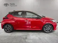 Usata Toyota Yaris Hybrid Style 116 CV (85 kW) 2022 Rosso Utilitaria