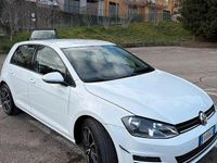 Usata VW Golf VII 90 CV (66 kW) 2014 Bianco Berlina
