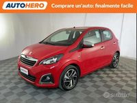 Usata Peugeot 108 Allure 72 CV (52 kW) 2020 Rosso Berlina
