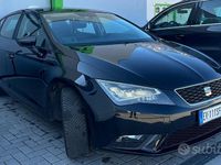 Usata Seat Leon Business 105 CV (77 kW) 2014 Nero Berlina