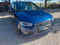 Brugt Audi A3 S-Line 2014 Blå Sedan