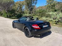 Käytetty Mercedes SLK350 272 HP (200 kW) 2004 Musta Avoauto