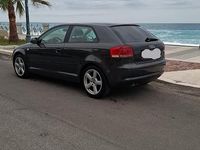 Usata Audi A3 125 CV (91 kW) 2007 Nero Utilitaria