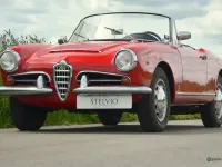 Usata Alfa Romeo Giulia 92 CV (67 kW) 1964 Rosso Cabrio