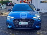 Usata Audi A3 Sportback Advanced 150 CV (110 kW) 2022 Blu Utilitaria