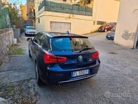 Usata BMW 118 150 CV (110 kW) 2017 Blu Utilitaria