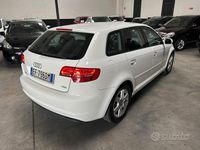 Usata Audi A3 Attraction 105 CV (77 kW) 2010 Bianco Utilitaria