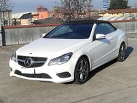 Usata Mercedes E220 Premium 170 CV (125 kW) 2016 Bianco Cabrio