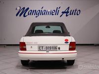 Usata Ford Escort Cabriolet 73 CV (53 kW) 1990 Bianco Cabrio