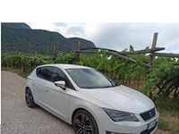 Usata Seat Leon FR 184 CV (135 kW) 2015 Bianco Berlina