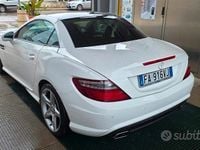 Usata Mercedes SLK250 Premium 204 CV (150 kW) 2015 Bianco Cabrio