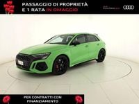 Usata Audi RS3 Sportback Ambiente 400 CV (294 kW) 2024 Verde kyalami Utilitaria