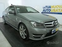 Usata Mercedes C220 Avantgarde 170 CV (125 kW) 2011 Grigio Coupé