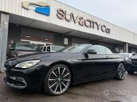Usata BMW 640 Cabriolet 313 CV (230 kW) 2017 Nero Cabrio