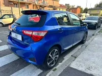 Usata Toyota Yaris Style 73 CV (53 kW) 2017 Blu/azzurro Utilitaria