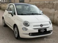 Usata Fiat 500 75 CV (55 kW) 2009 Bianco Cabrio