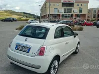 Usata Fiat 500 Lounge 69 CV (50 kW) 2016 Bianco Berlina