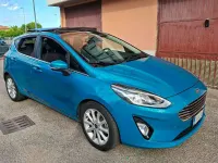Usata Ford Fiesta Titanium 86 CV (63 kW) 2017 Blu/azzurro Utilitaria