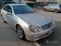 Usata Mercedes CLK270 170 CV (125 kW) 2003 Grigio Coupé