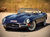 Usata Jaguar E-Type 269 CV (197 kW) 1966 Blu Cabrio