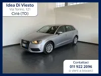 Usata Audi A3 Business 110 CV (80 kW) 2015 Grigio Berlina