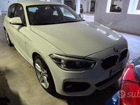 Usata BMW 116 M Sport 116 CV (85 kW) 2015 Bianco Utilitaria