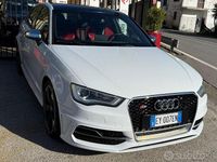 Usata Audi S3 300 CV (220 kW) 2015 Bianco Berlina