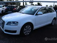 Usata Audi A3 Ambition 90 CV (66 kW) 2010 Grigio Utilitaria