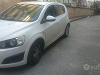 Usata Chevrolet Aveo 84 CV (61 kW) 2011 Bianco Berlina