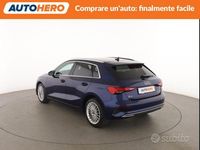 Usata Audi A3 Advanced 2023 Blu Berlina