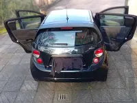 Usata Chevrolet Aveo LS 86 CV (63 kW) 2013 Nero Berlina