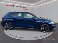Usata Audi A3 S-Line 200 CV (147 kW) 2023 Blu navarra met Berlina