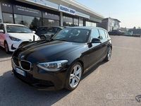 Usata BMW 118 Sport Line 149 CV (109 kW) 2015 Nero Utilitaria