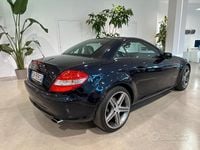 Usata Mercedes SLK200 163 CV (119 kW) 2004 Blu Cabrio