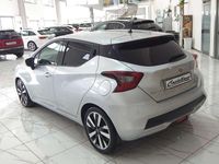 Usata Nissan Micra Tekna 90 CV (66 kW) 2017 Grigio Utilitaria