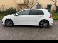 Usata VW Golf VII R-line 110 CV (80 kW) 2016 Bianco Berlina