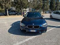 Usata BMW 118 Sport Line 143 CV (105 kW) 2012 Blu Utilitaria