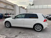 Usata VW Golf VII Highline 110 CV (80 kW) 2015 Bianco Berlina