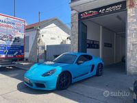 Usata Porsche 718 Cayman T 300 CV (220 kW) 2019 Blu Coupé