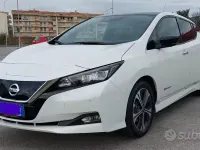 Usata Nissan Leaf 39 kW (54 CV) 2018 Bianco Utilitaria