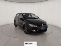 Brugt VW Polo Comfortline 60 HK (44 kW) 2017 Sort Sedan