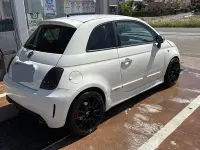 Usata Fiat 500 Abarth 75 CV (55 kW) 2007 Bianco Utilitaria