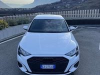 Usata Audi A3 Advanced 150 CV (110 kW) 2022 Bianco Berlina