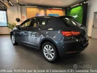 Usata Seat Leon Style 115 CV (84 kW) 2019 Grigio Berlina