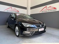 Usata Seat Leon Style 116 CV (85 kW) 2017 Nero metallizzato Berlina