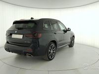 Usata BMW X3 M Sport 190 CV (139 kW) 2023 Nero SUV