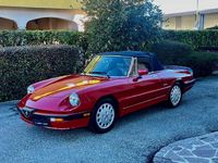 Usata Alfa Romeo Spider Quadrifoglio Verde 125 CV (91 kW) 1987 Rosso Cabrio