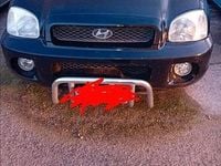 Usata Hyundai Santa Fe 112 CV (82 kW) 2002 Nero SUV