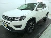 Usata Jeep Compass Limited 140 CV (102 kW) 2018 Bianco metallizzato SUV